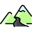 Trekking Routes Icon